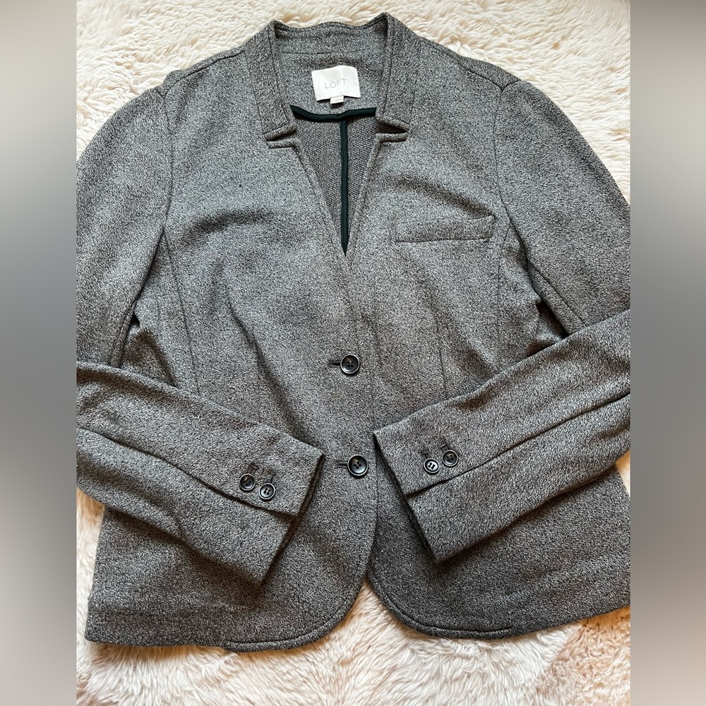 LOFT - Women’s Knit Blazer - Size Large